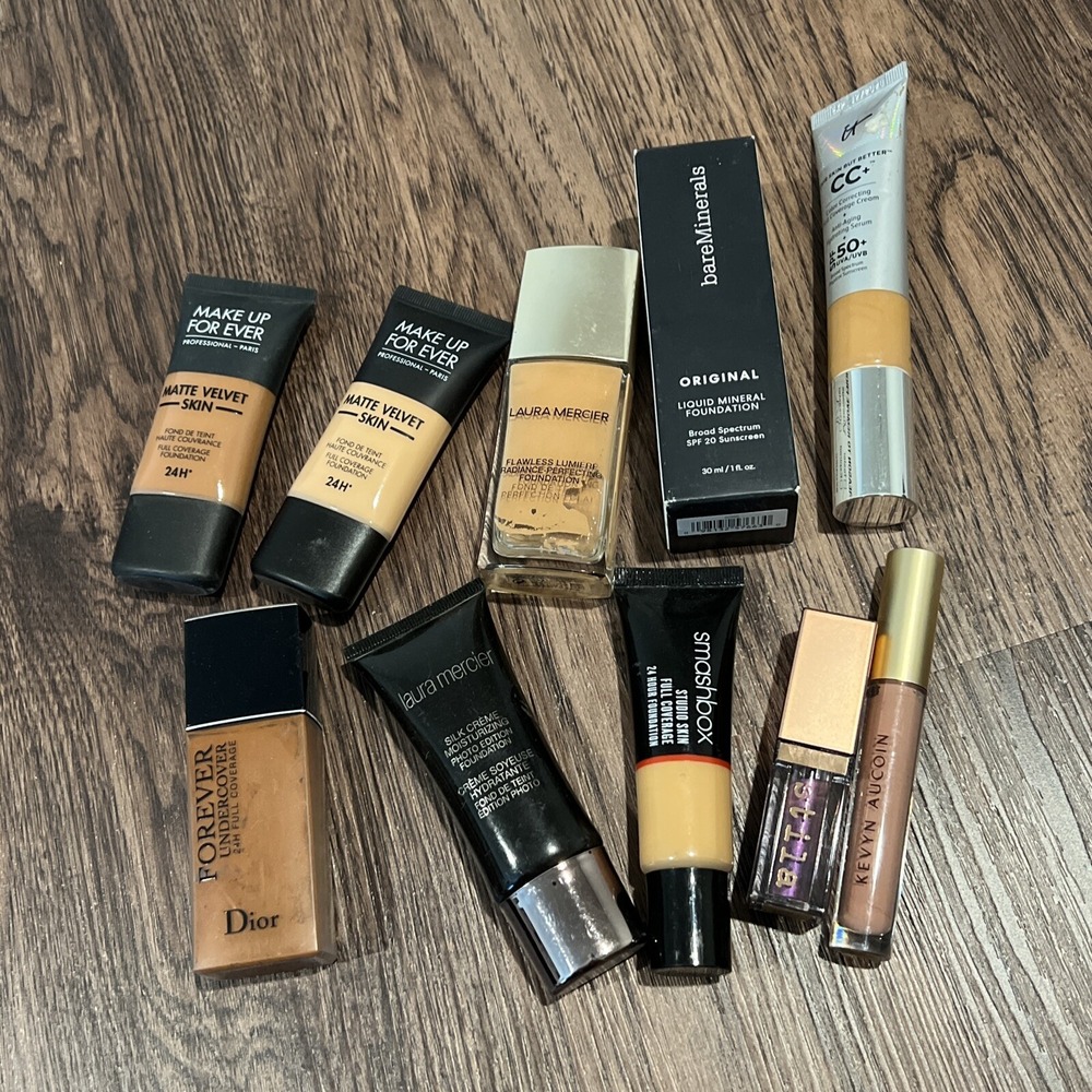 10 Piece Assorted Makeup Mixed Lots